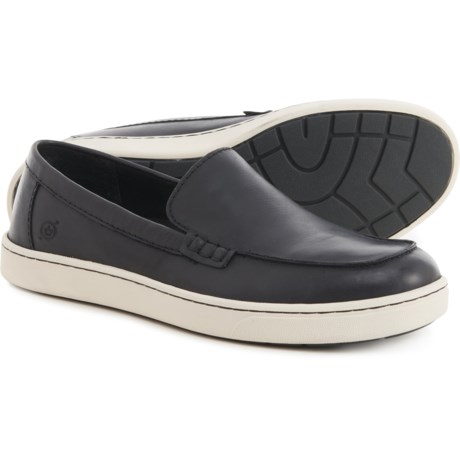 Born Axel Loafers - Leather (For Men) in Black