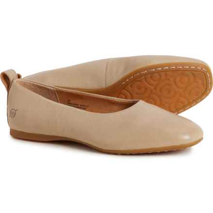 Born Beca Ballet Flats - Leather (For Women) in Green