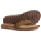 Born Bermuda Distressed Flip-Flops - Suede (For Men) in Taupe