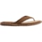 5FAHF_3 Born Bermuda Distressed Flip-Flops - Suede (For Men)