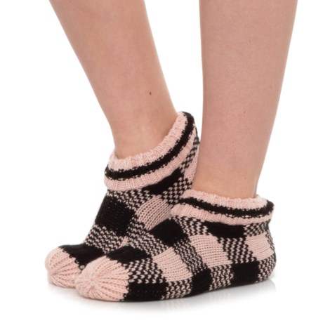 sherpa lined slippers