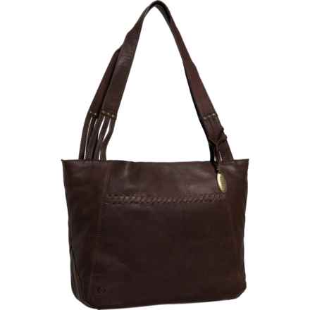 Born Burnet Tote Bag - Leather (For Women) in Chocolate