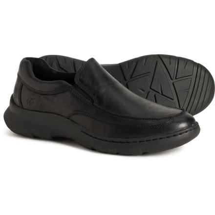 Born Cambridge Shoes - Leather, Slip-Ons (For Men) in Black