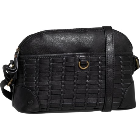 Born Easton Crossbody Bag - Leather (For Women) in Black