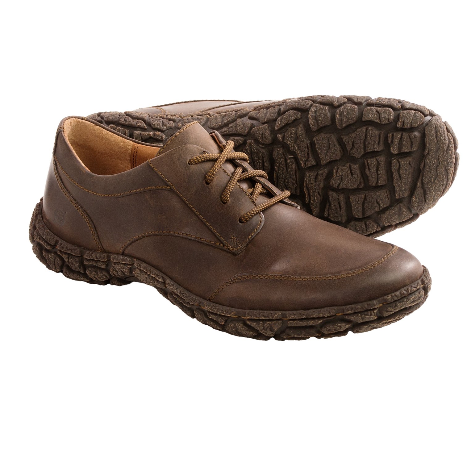 Born Hobart Leather Oxford Shoes (For Men) in Ironstone Full Grain