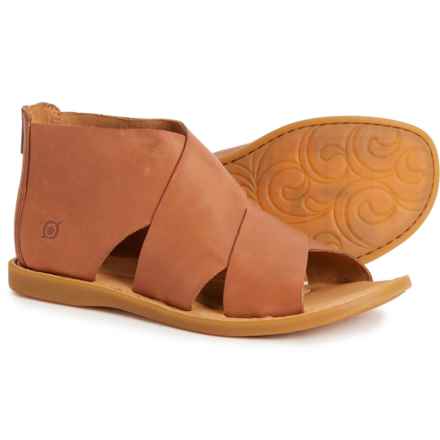 Born Imani Sandals - Leather (For Women) in Brown