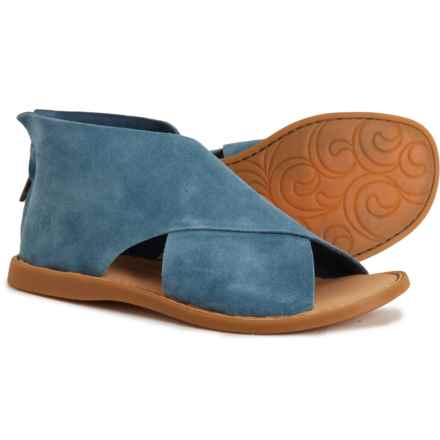 Born Iwa Sandals - Suede (For Women) in Denim