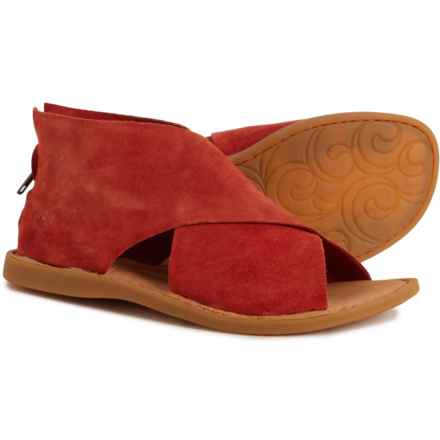 Born Iwa Sandals - Suede (For Women) in Rust