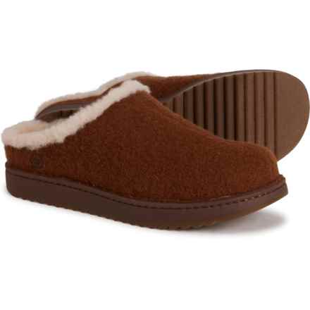 Born Jayce Open-Back Clogs - Wool (For Men) in Cognac