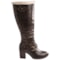 7075G_4 Born Kamana Tall Boots - Shearling Lining (For Women)