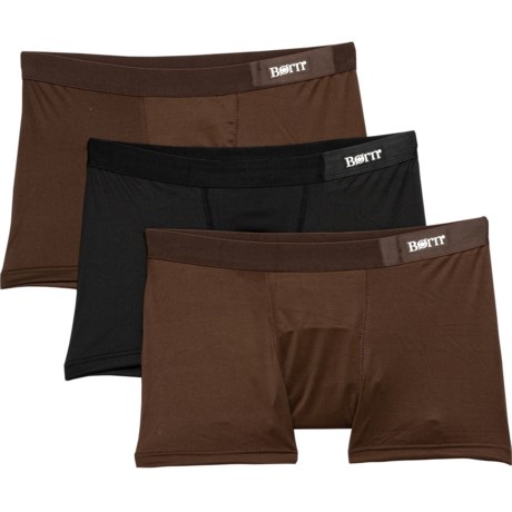 Born Leakproof Period Panties - 3-Pack, Boy Short in Chestnut