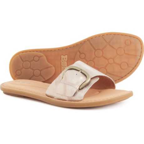 Born Miarra Big Buckle Slide Sandals (For Women) - Save 50%