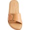 3JHXC_4 Born Miarra Buckle Slide Sandals - Leather (For Women)