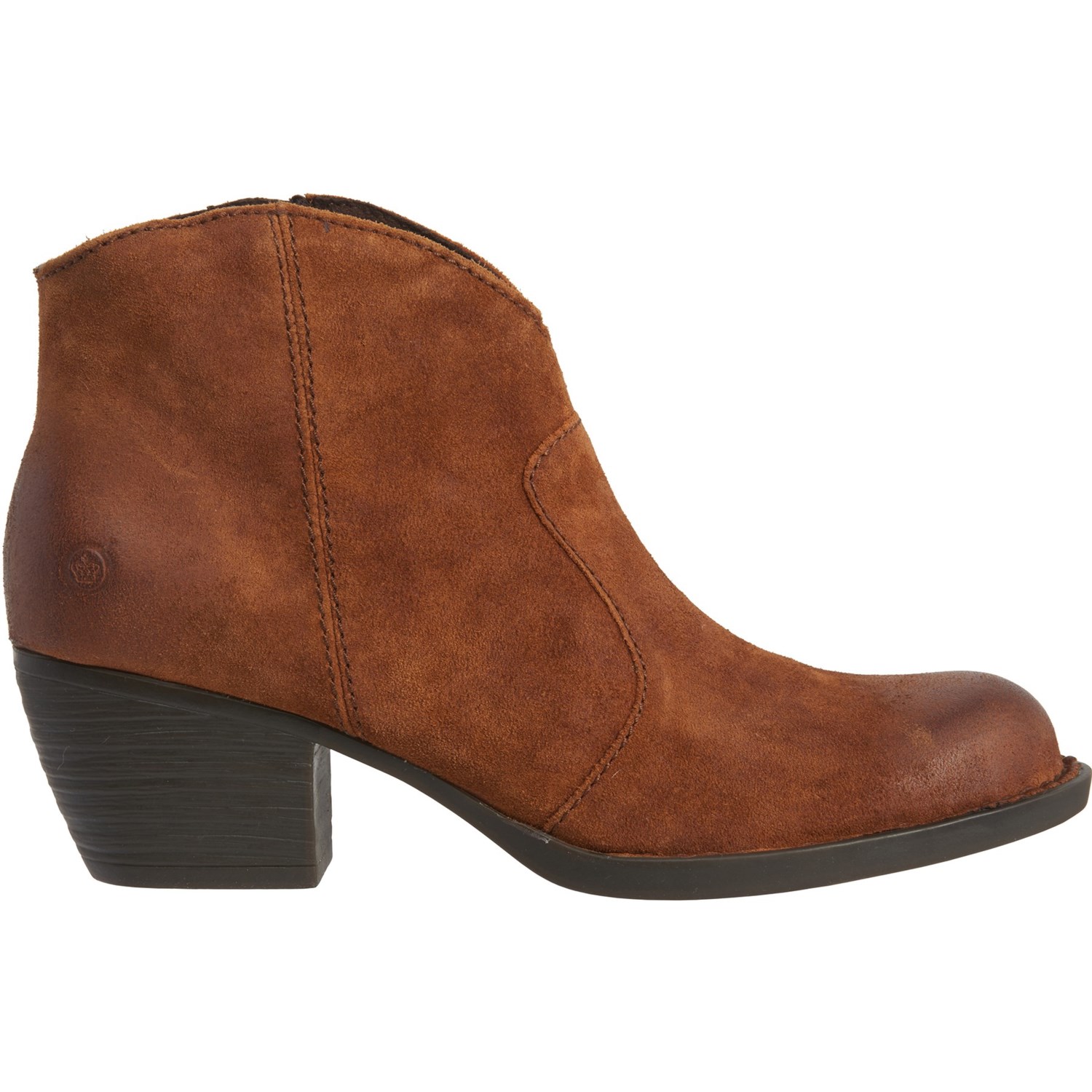 born perl leather ankle boot