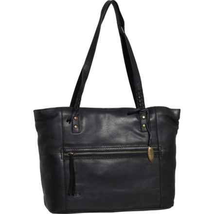 Born Midwood Tote Bag - Leather (For Women) in Black