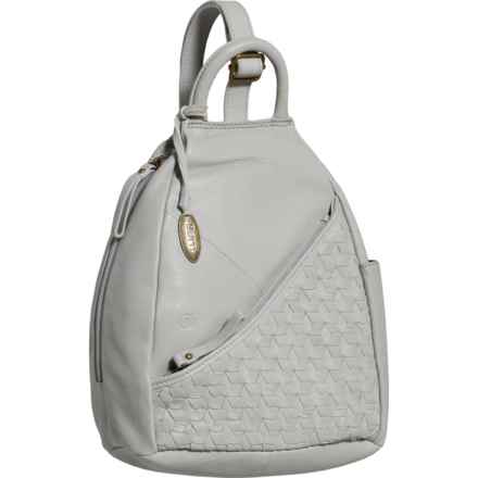 Born Millport Woven Sling Pack - Leather (For Women) in Dove