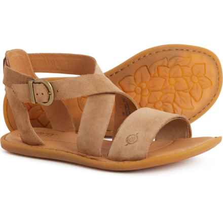 Born Neil Gladiator Sandals - Leather (For Women) in Taupe