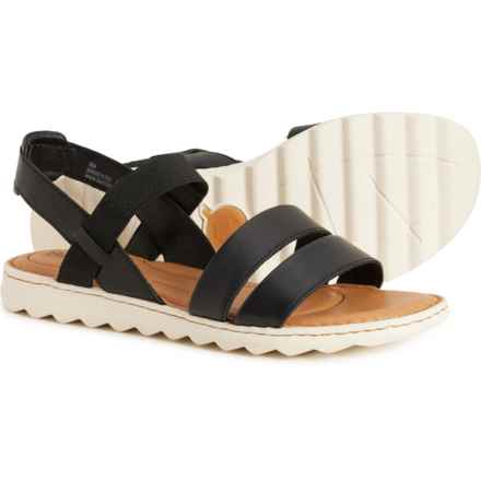 Born Olly Sandals - Leather (For Women) in Black