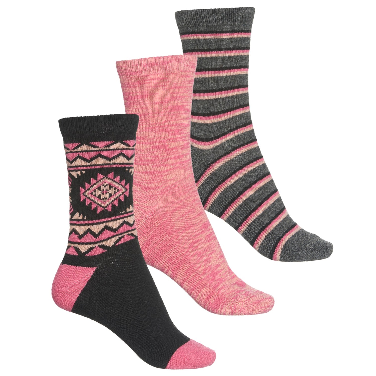 BORN OUTDOORS Aztec Stripe Hiking Socks (For Women) - Save 46%