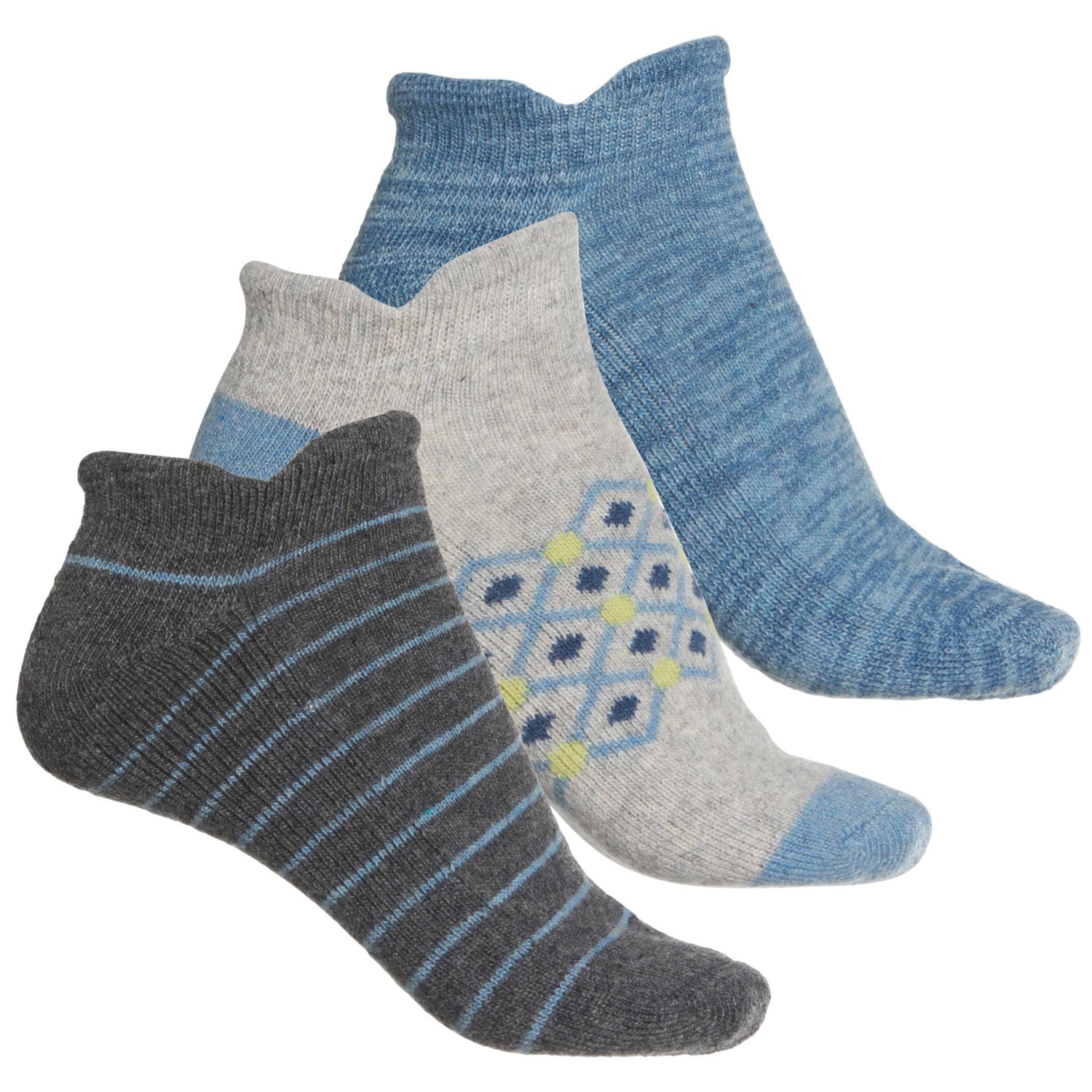 BORN OUTDOORS Diamond Pattern Hiking Socks (For Women) Save 36