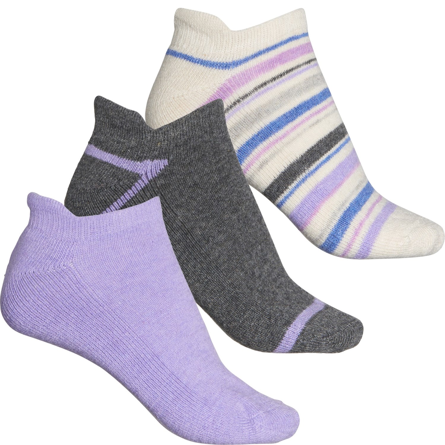 BORN OUTDOORS Wool-Blend Half-Cushion Heel Tab Socks (For Women) - Save 30%