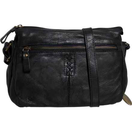Born Paulus Crossbody Bag - Leather (For Women) in Black