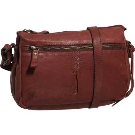 Born Paulus Crossbody Bag - Leather (For Women) in Saddle