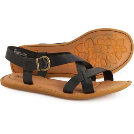 Born Ruben Sandals - Leather (For Women) in Black