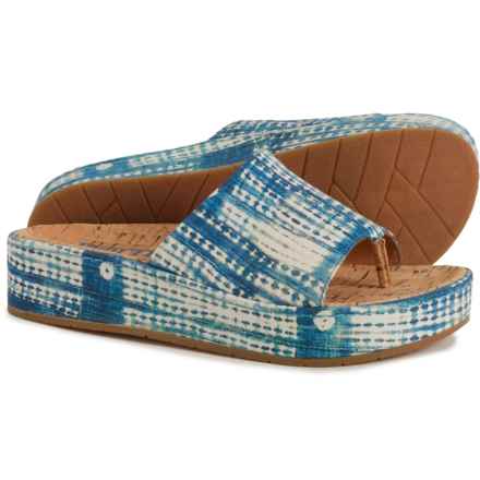 Born Sharr Sandals (For Women) in Blue Multi