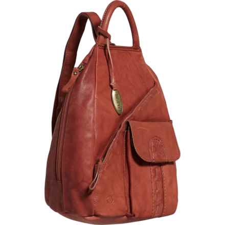 Born Telford Crossbody Bag - Leather (For Women) in Saddle