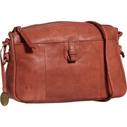 Born Tenby Crossbody Bag - Leather (For Women) in Saddle