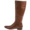 7553D_5 Born Terri Leather Side Zip Boots (For Women)