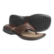 Born Trail Thong Sandals - Leather (For Men) in Patina - Closeouts