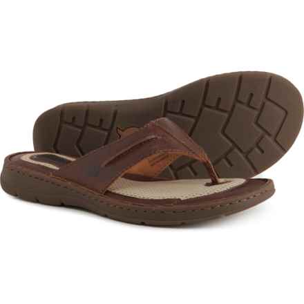 Born Whitman Thong Sandals - Leather (For Men) in Tan