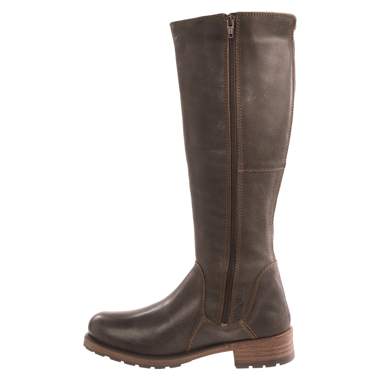 Bos. & Co. Bella Tall Leather Boots (For Women) 8107R - Save 31%