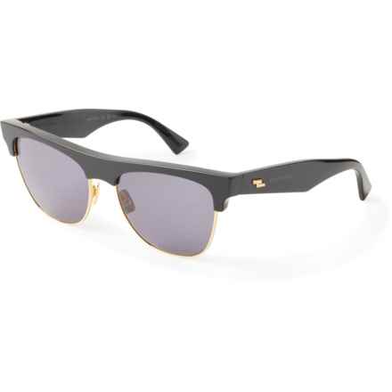 Bottega Veneta Best Sunglasses (For Men and Women) in Black/Black/Grey