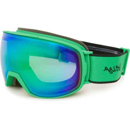 Bottega Veneta Logo Ski Goggles in Green/Green/Green