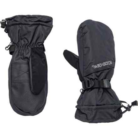 Boulder Gear Board Mittens - Waterproof, Insulated (For Men) in Black