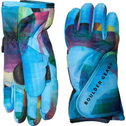 Boulder Gear Flurry Gloves - Waterproof, Insulated (For Kids) in Space Camp