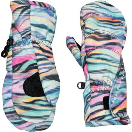 Boulder Gear Flurry Mittens - Insulated (For Little Girls) in Zippy Zebra