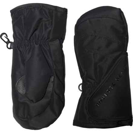 Boulder Gear Flurry Mittens - Waterproof, Insulated (For Kids) in Black
