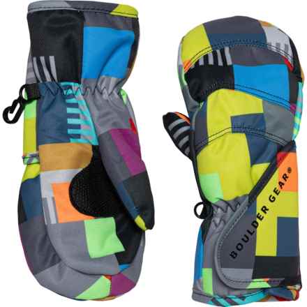 Boulder Gear Flurry Mittens - Waterproof, Insulated (For Little Boys) in Manhattan