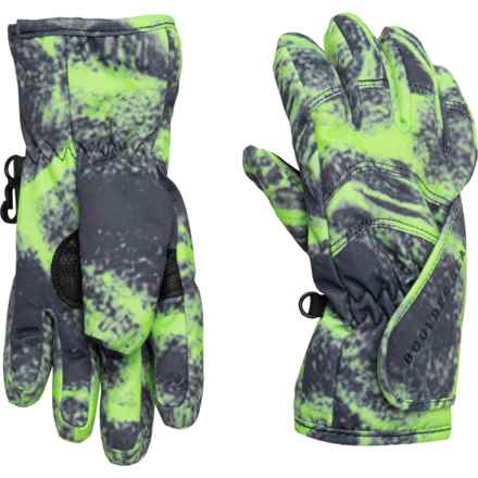 Boulder Gear Flurry Winter Gloves - Waterproof, Insulated (For Little Boys) in Slime Poison