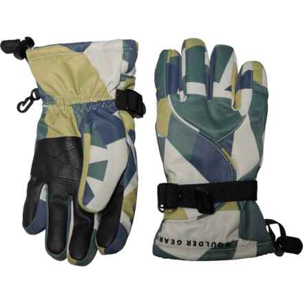Boulder Gear Mogul II Ski Gloves - Waterproof, Insulated (For Kids) in Camo