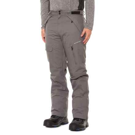 Boulder Gear Payload Cargo Ski Pants - Waterproof, Insulated in Steel