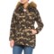 422YV_3 Boundless North Furry Camo Parka - 3-in-1, Insulated (For Women)