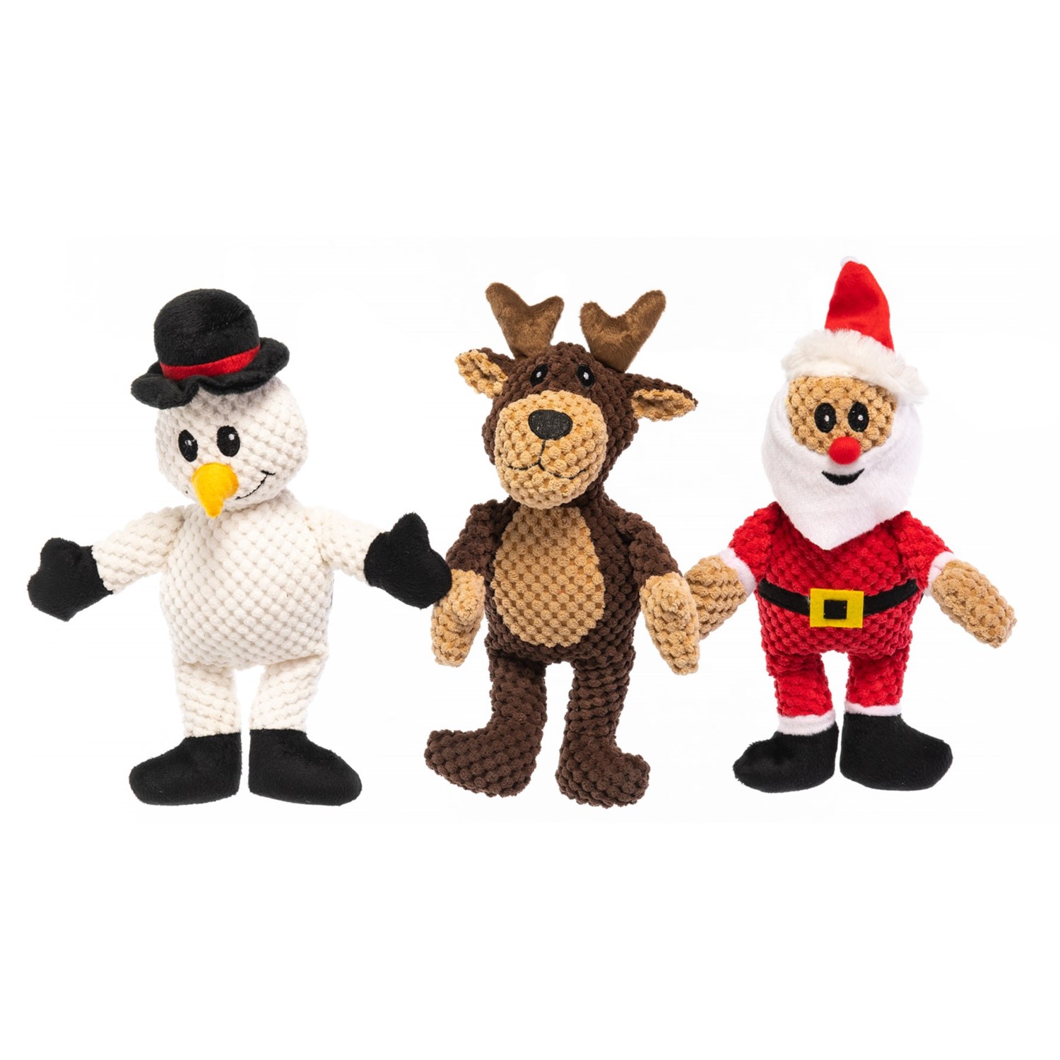 BowWow Pet Holiday Dog Toy Set 3Piece