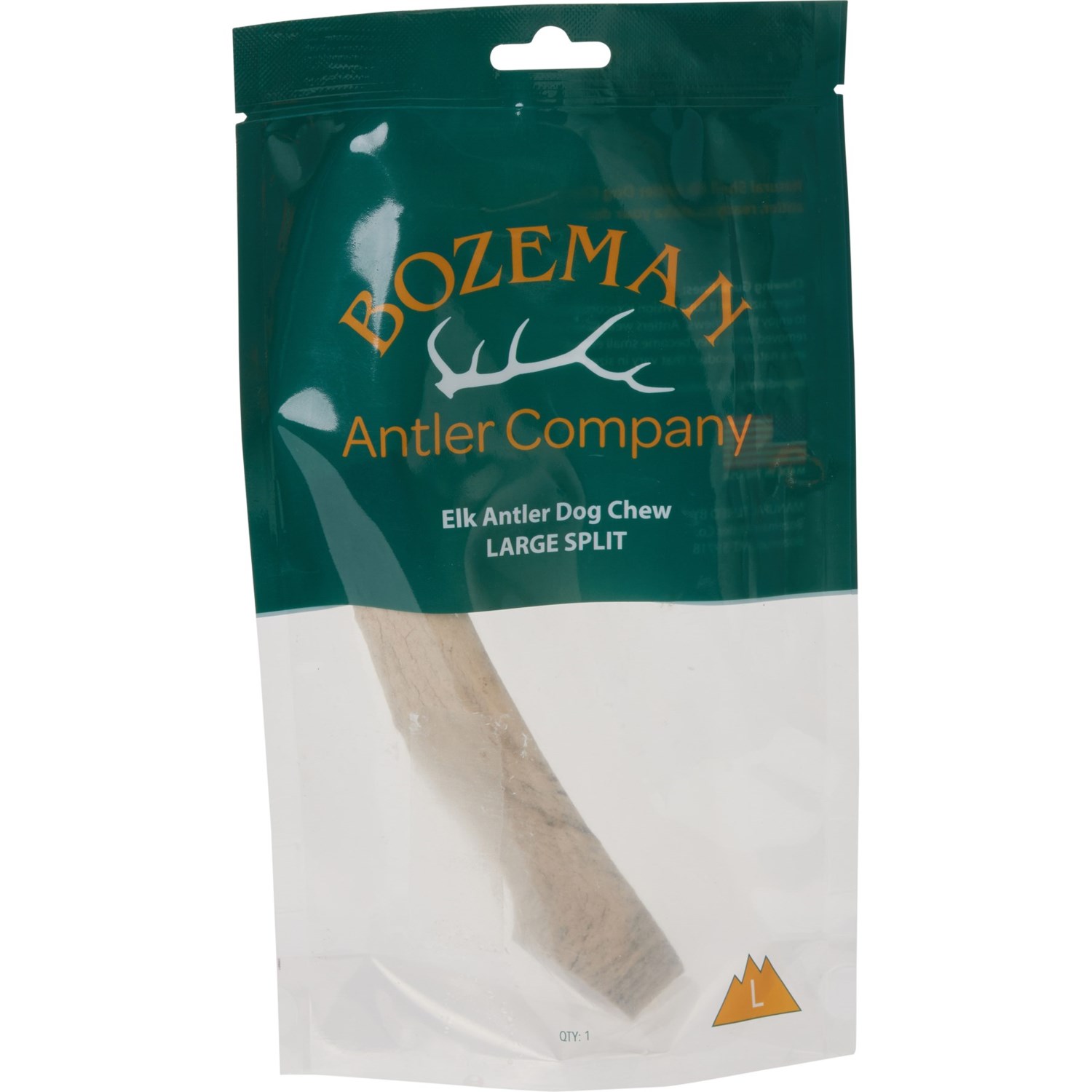 Bozeman Elk Antler Dog Chew Treat Extra Large Jumbo Split Save 48