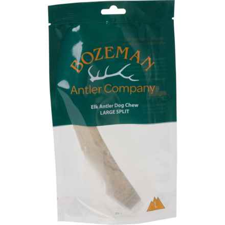 Bozeman Elk Antler Dog Chew Treat - Extra Large Jumbo Split in Elk Antler