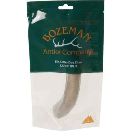 Bozeman Split Elk Antler Dog Chew - Large in Multi